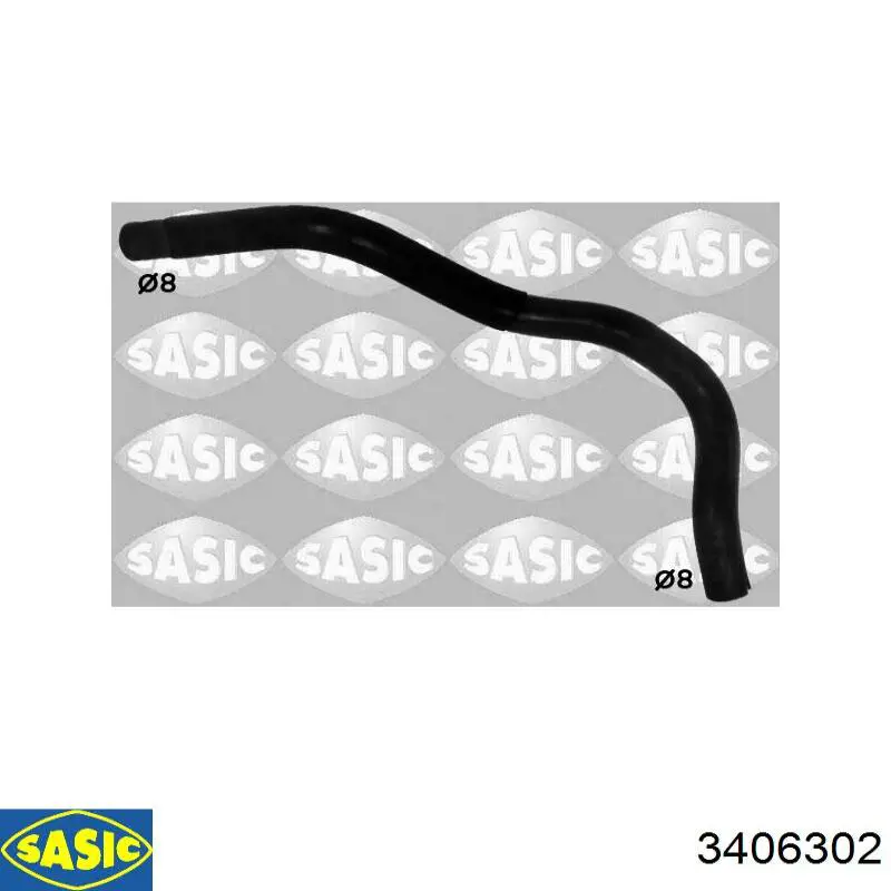 Do koszyka 13223885 Opel Przewód (króciec) chłodnicy górny