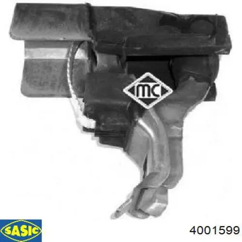 Do koszyka 4001599 Sasic Poduszka mocowania tłumika