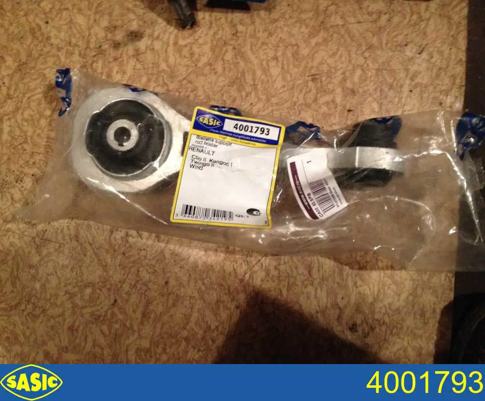 Do koszyka 4001793 Sasic Poduszka (podpora) silnika tylna