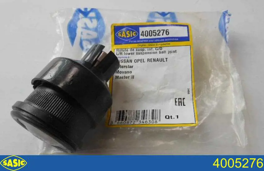 Sworzeń wahacza dolny Sasic 4005276 cena, od 17,46 USD