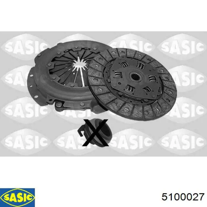 5100027 Sasic Zestaw sprzęgła (3 części)