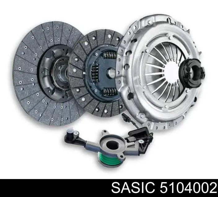 5104002 Sasic Zestaw sprzęgła (3 części)