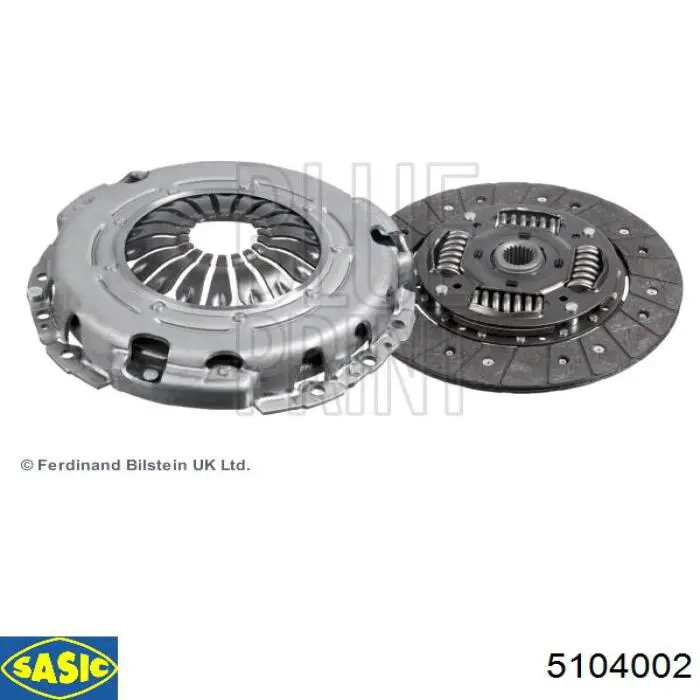 Zestaw sprzęgła (3 części) Sasic 5104002 cena, od 152,70 USD