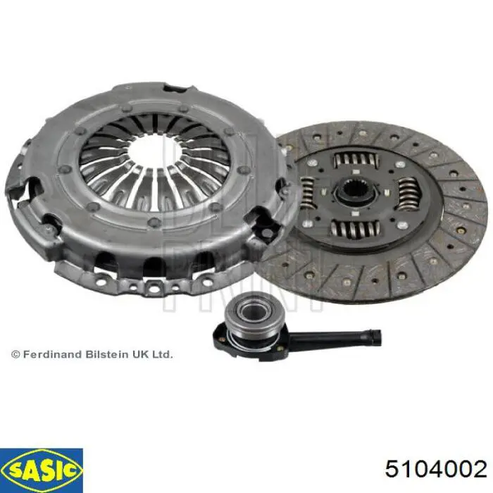 Do koszyka 5104002 Sasic Zestaw sprzęgła (3 części)