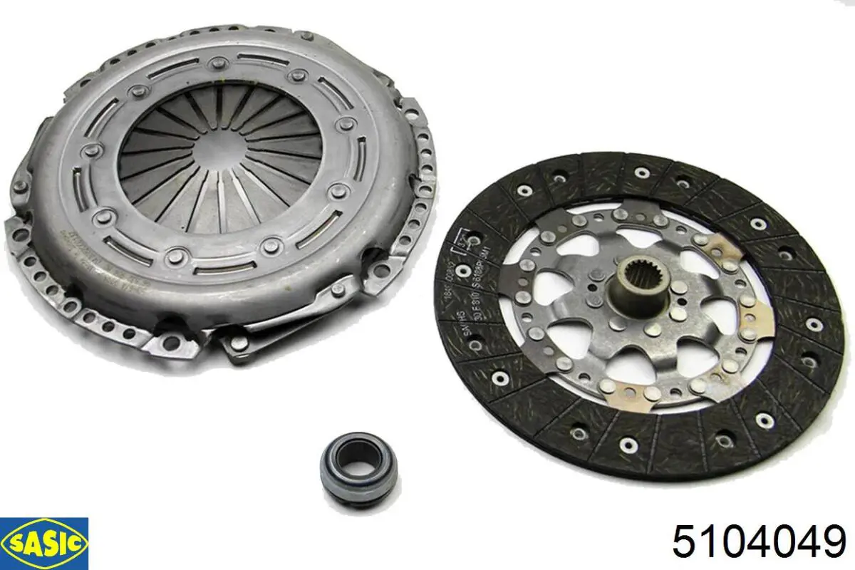 5104049 Sasic Zestaw sprzęgła (3 części)