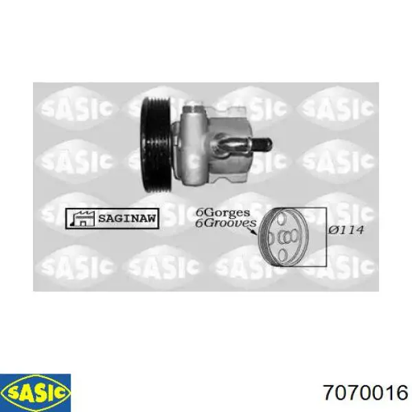 19016850 Corteco Pompa wspomagania hydraulicznego kierownicy