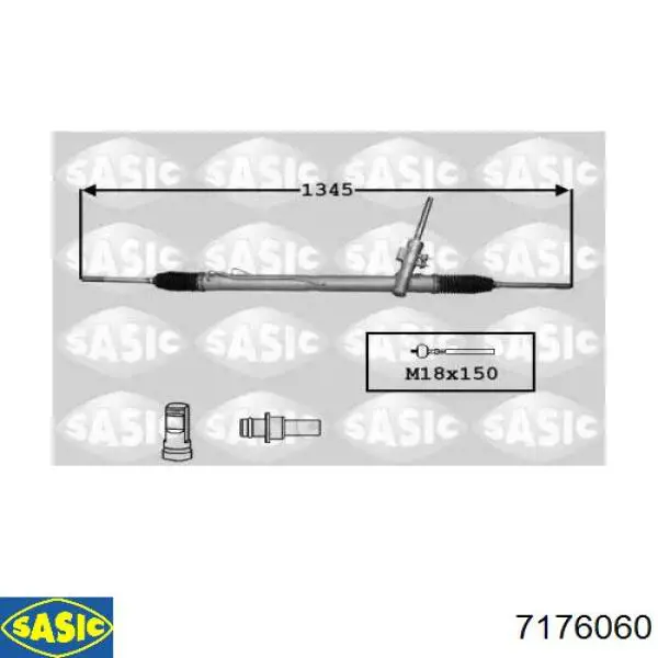 Do koszyka S5132021N Polcar Listwa kierownicza (maglownica)