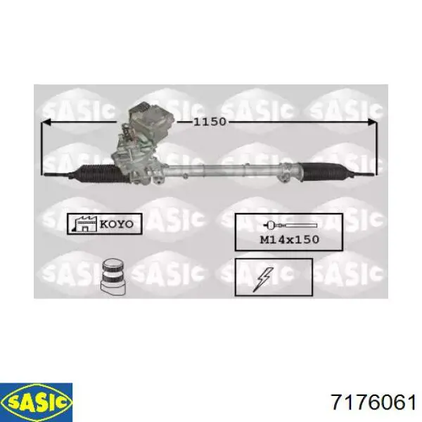 Listwa kierownicza (maglownica) Mercedes 169460300080 cena, od 153,23 USD