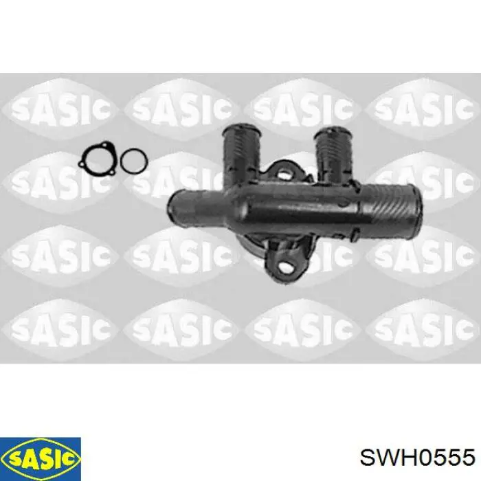 Kołnierz układu chłodzenia (trójnik) Sasic SWH0555 cena, od 13,33 USD