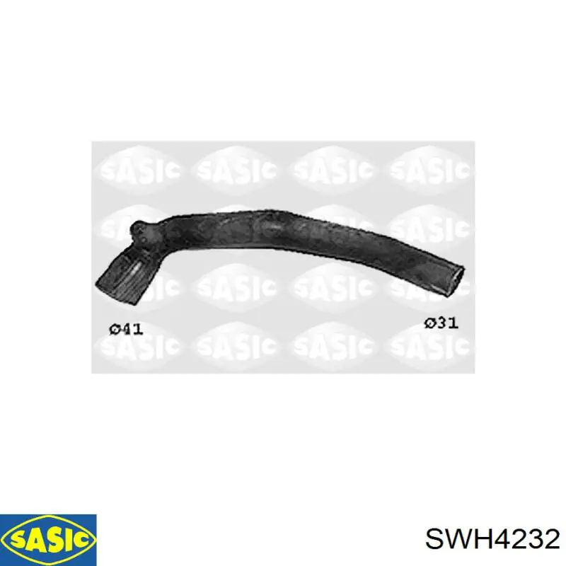 Przewód (króciec) chłodnicy górny Sasic SWH4232 cena, od 18,72 USD