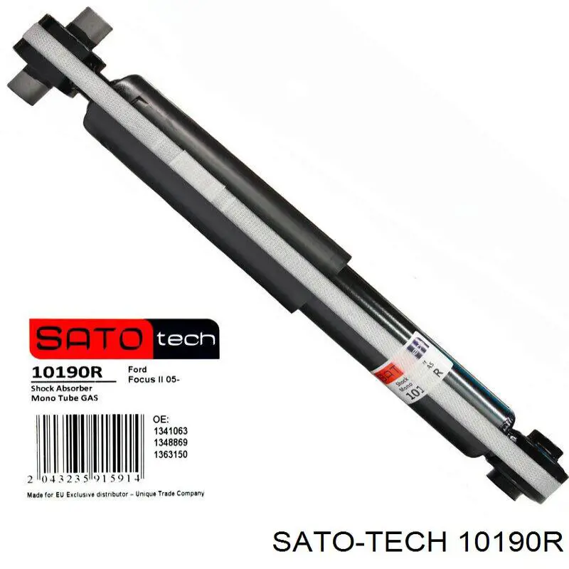10190R Sato Tech Amortyzator tylny