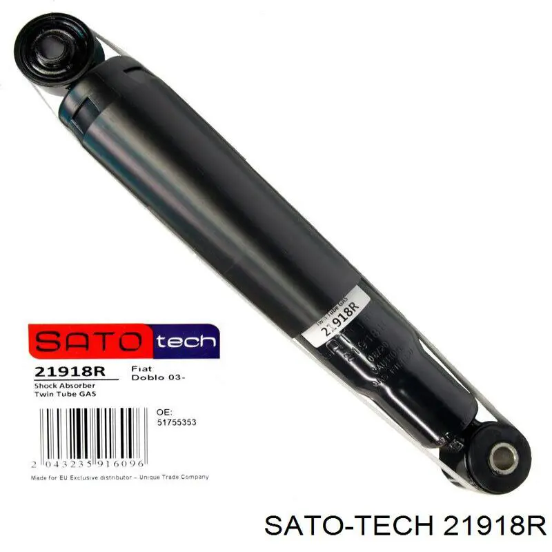 Amortyzator tylny Sato Tech 21918R cena, od 43,69 USD