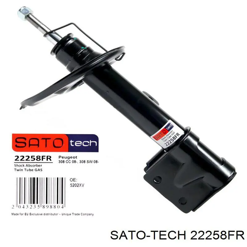 Amortyzator przedni prawy Sato Tech 22258FR cena, od 52,56 USD