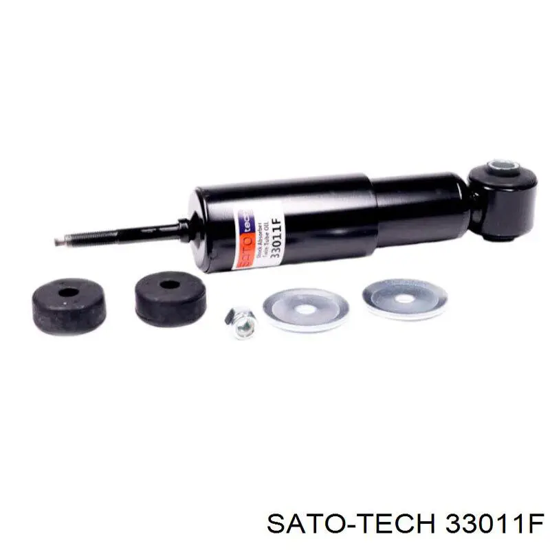 33011F Sato Tech Amortyzator przedni