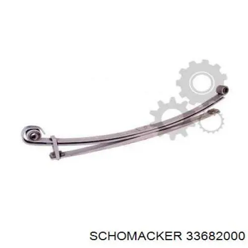 A9433200302 Mercedes Resor przedni