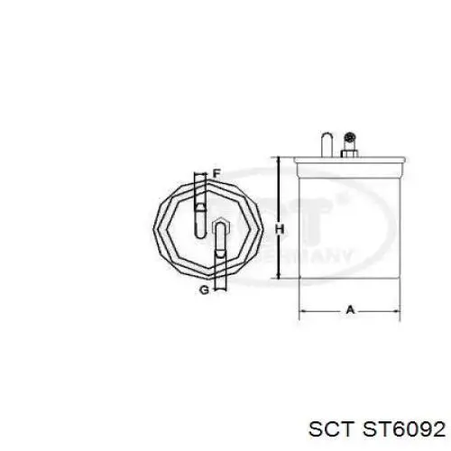 Filtr paliwa Iveco 504182148 cena, od 38,74 USD