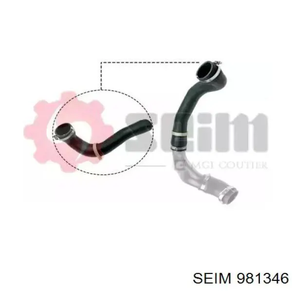 Przewód (króciec) intercoolera Metzger 2400733 cena, od 76,62 USD