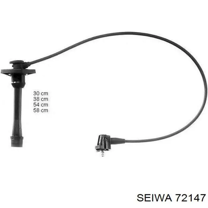 72147 Seiwa Zestaw przewodów wysokiego napięcia