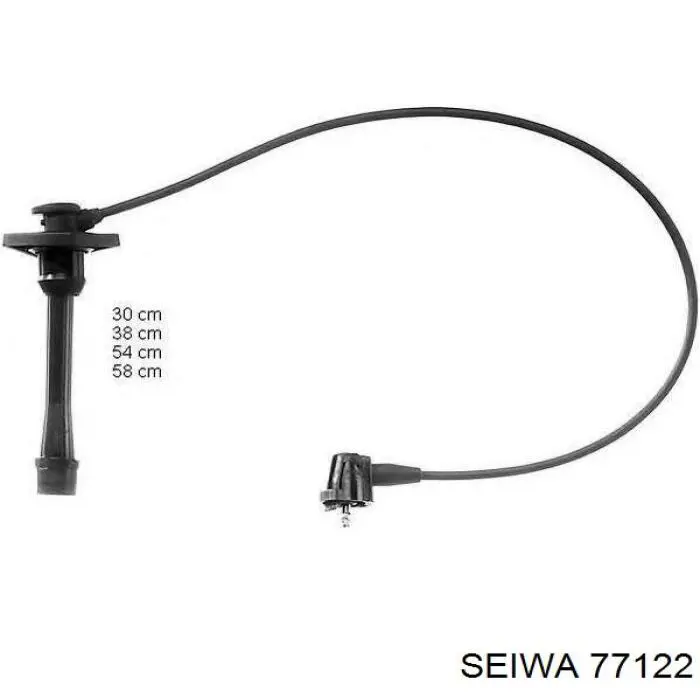 Zestaw przewodów wysokiego napięcia Seiwa 77122 cena, od 48,04 USD