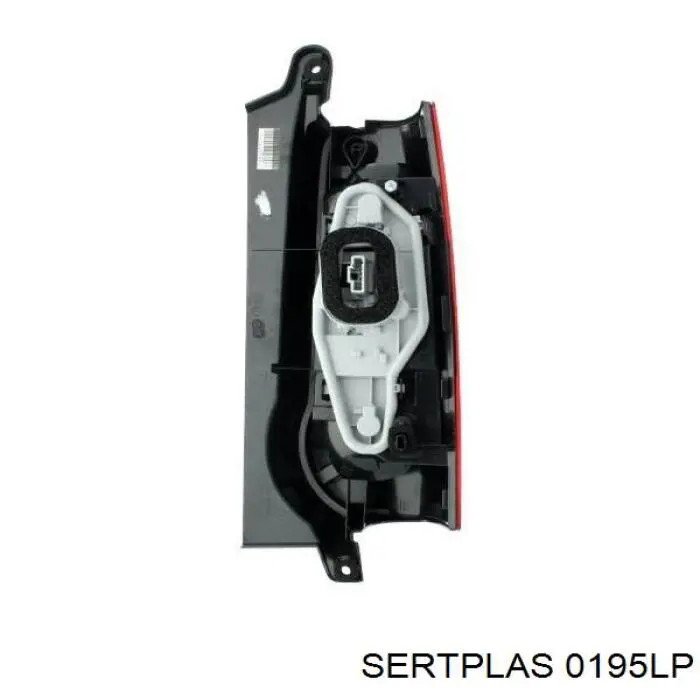 Lampa zespolona tylna prawa Sertplas 0195LP cena, od 35,94 USD