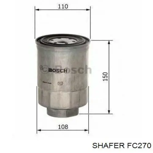 Filtr paliwa Shafer FC270 cena, od 16,25 USD