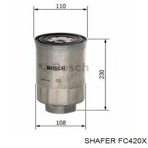 FC420X Shafer Filtr paliwa