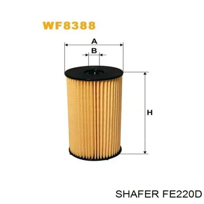 FE220D Shafer Filtr paliwa