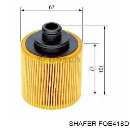 FOE418D Shafer filtr oleju