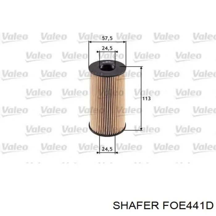 Filtr oleju Shafer FOE441D cena, od 7,46 USD