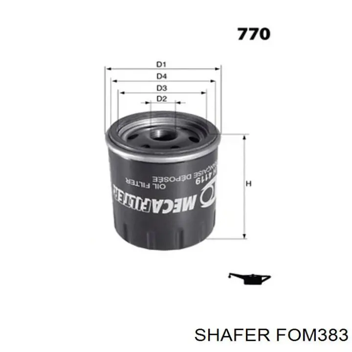 FOM383 Shafer Filtr oleju