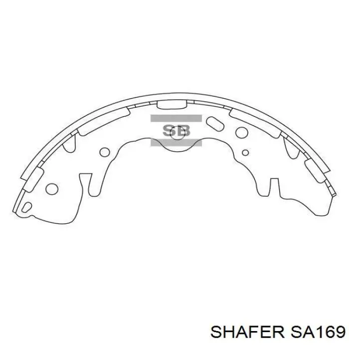 Filtr kabiny Shafer SA169 cena, od 7,42 USD