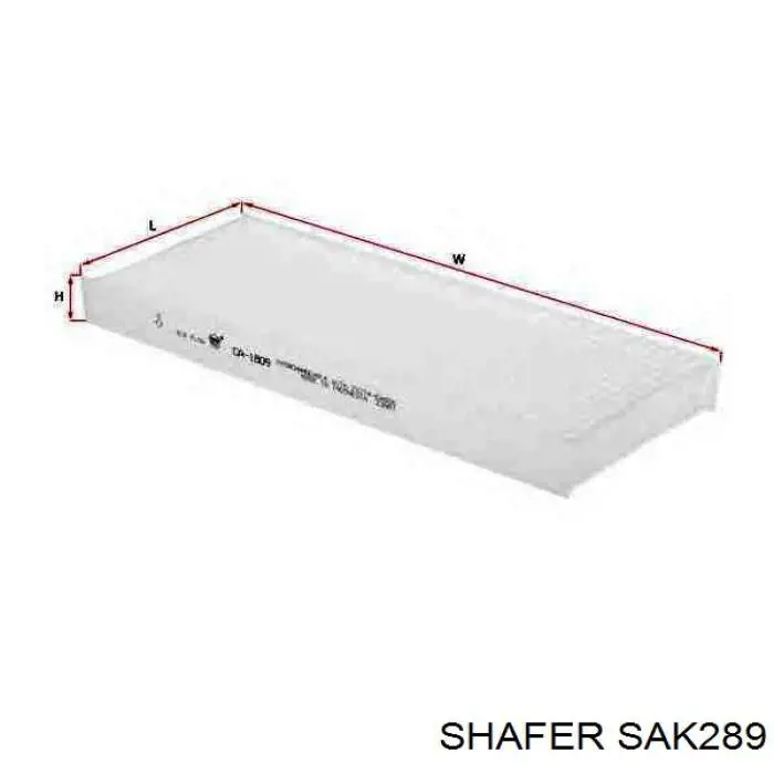 Filtr kabiny Shafer SAK289 cena, od 8,55 USD