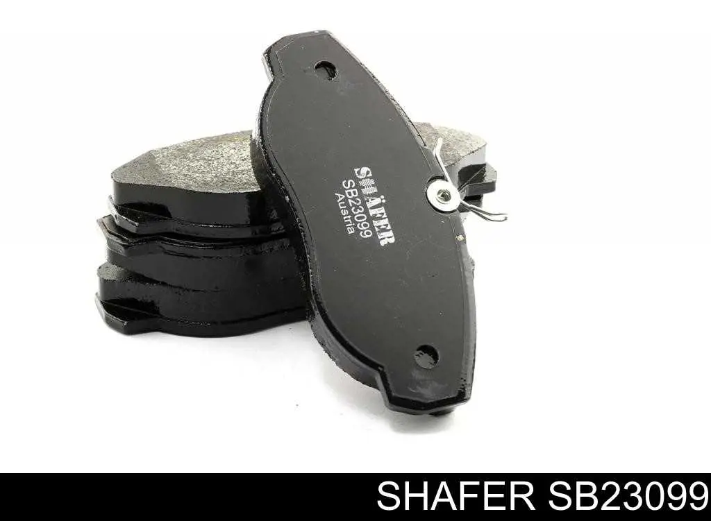 SB23099 Shafer Klocki hamulcowe przednie tarczowe