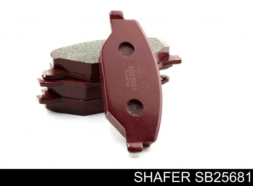 SB25681 Shafer Klocki hamulcowe przednie tarczowe