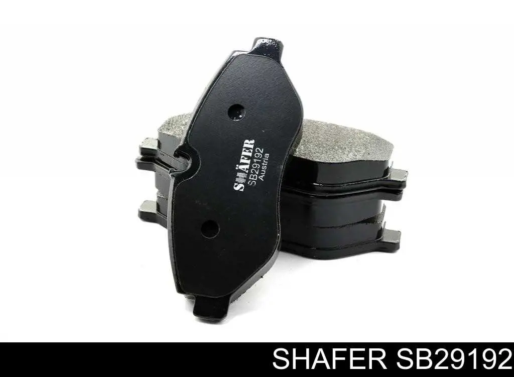 SB29192 Shafer Klocki hamulcowe przednie tarczowe