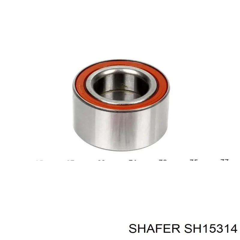 Łożysko piasty przedniej Shafer SH15314 cena, od 13,69 USD