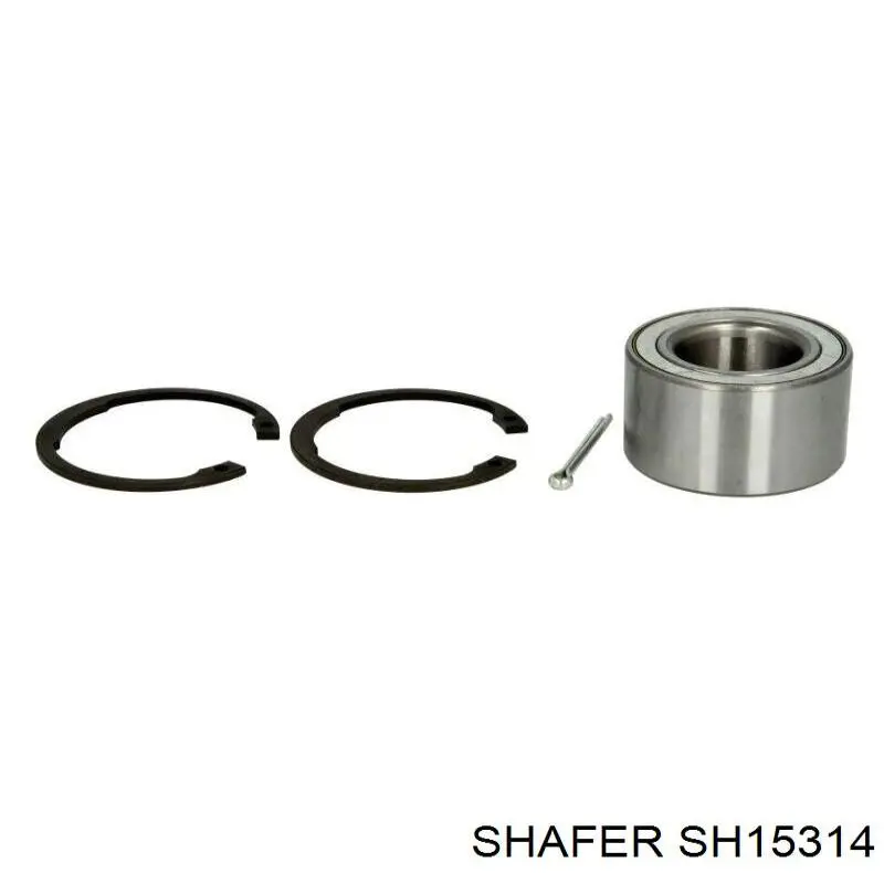 Łożysko piasty przedniej Shafer SH15314 cena, od 13,69 USD