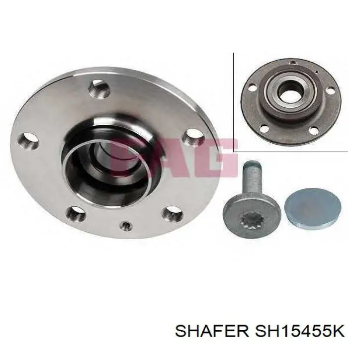 Piasta tylna Shafer SH15455K cena, od 64,79 USD