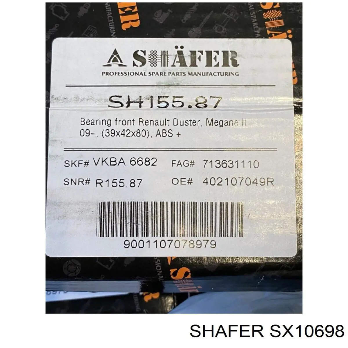 Filtr powietrza Shafer SX10698 cena, od 14,52 USD