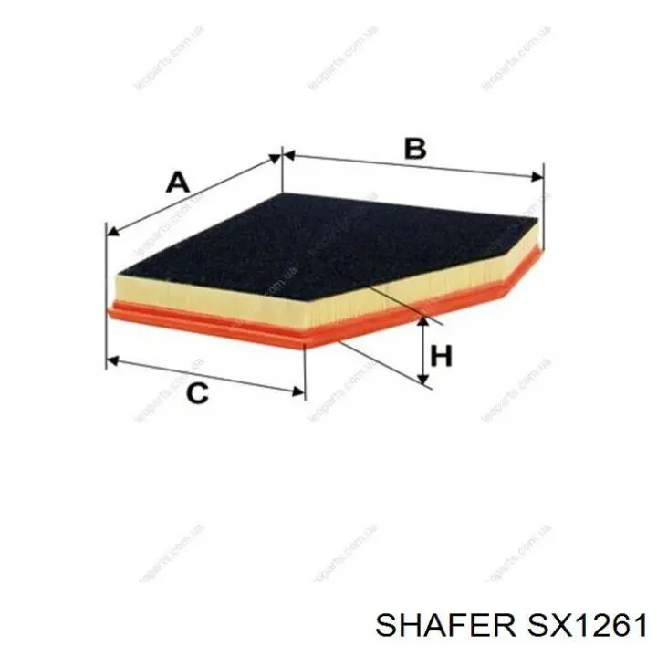 Do koszyka SX1261 Shafer Filtr powietrza