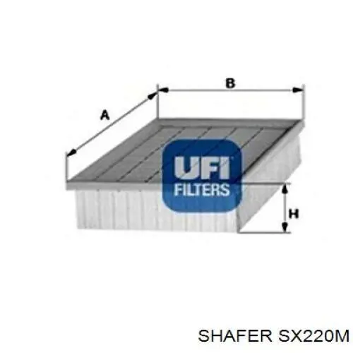 SX220M Shafer filtr powietrza