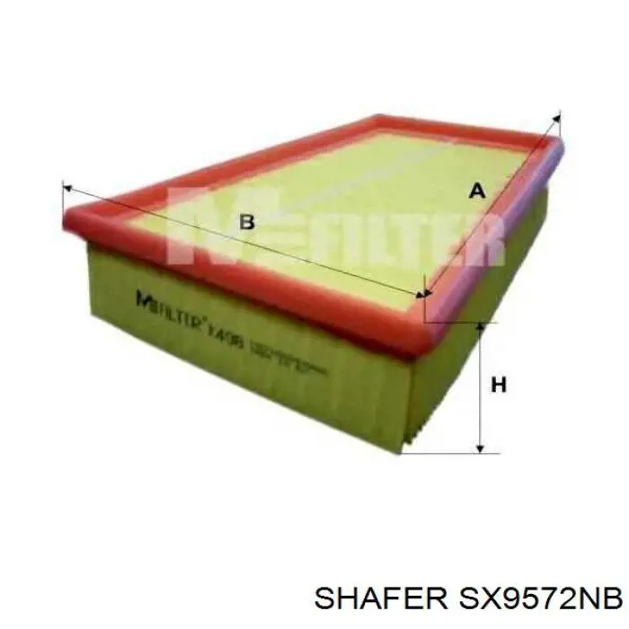 SX9572NB Shafer Filtr powietrza