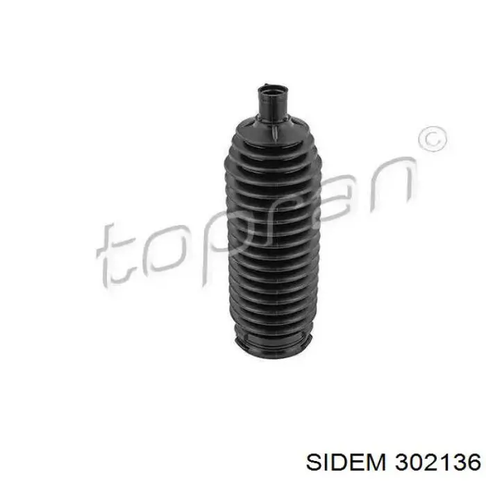 Do koszyka 302136 Sidem Osłona mechanizmu kierowniczego (maglownicy)