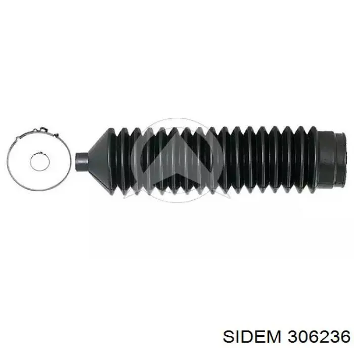 Osłona mechanizmu kierowniczego (maglownicy) Sidem 306236 cena, od 9,80 USD