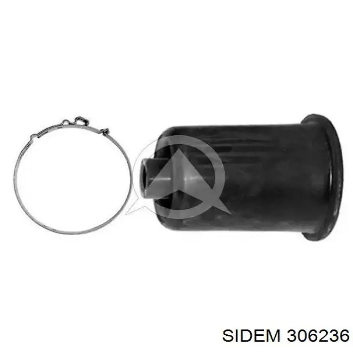 Do koszyka 306236 Sidem Osłona mechanizmu kierowniczego (maglownicy)