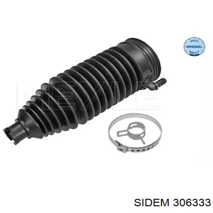 Do koszyka 306333 Sidem Osłona przekładni kierowniczej (maglownicy) prawa