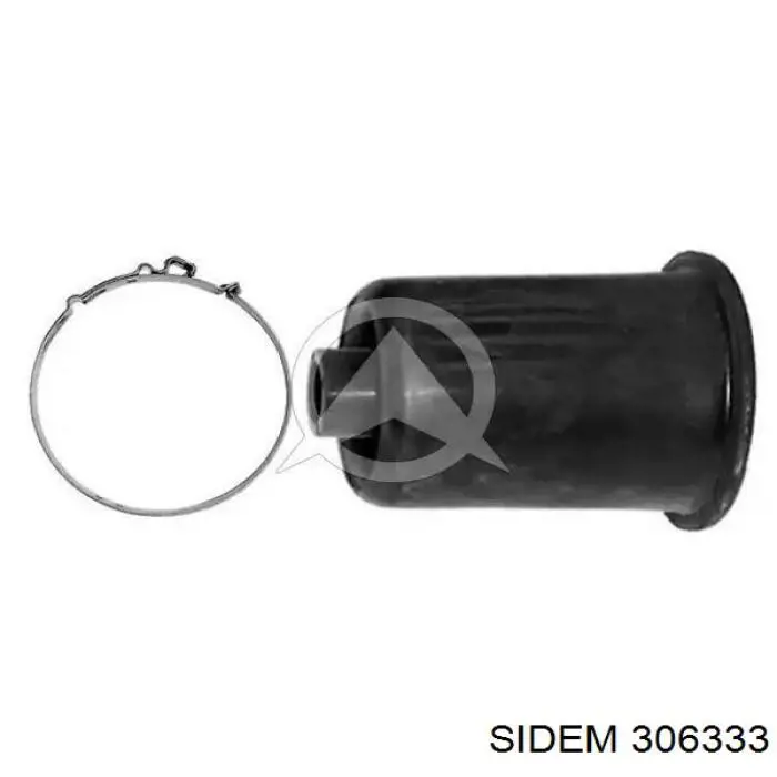 Osłona przekładni kierowniczej (maglownicy) prawa Sidem 306333 cena, od 9,52 USD