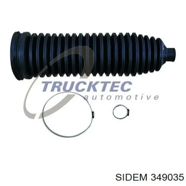 Do koszyka 349035 Sidem Osłona mechanizmu kierowniczego (maglownicy)