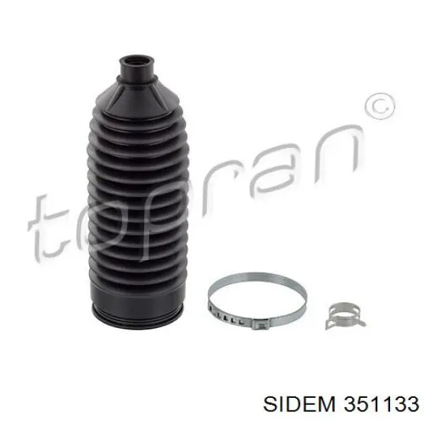 Do koszyka 351133 Sidem Osłona mechanizmu kierowniczego (maglownicy)