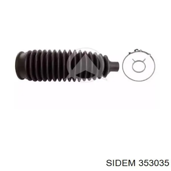 353.035 Sidem osłona mechanizmu kierowniczego (maglownicy)